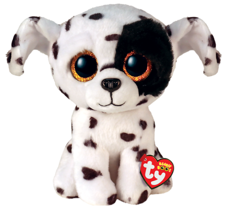 BEANIE BOOS LUTHER SPOTTED DOG REG