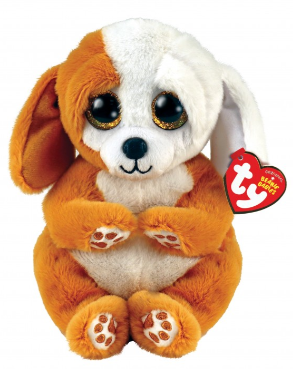 BEANIE BELLIES RUGGLES BRN/WHT DOG REG