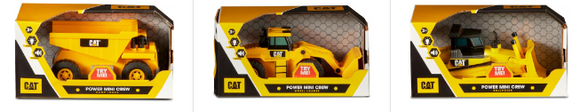 CAT POWER MINI CREWS ASSORTED