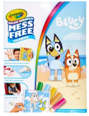 CRAYOLA COLOUR WONDER - BLUEY