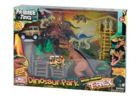 LIGHTS & SOUND ACTION T-REX PLAYSET