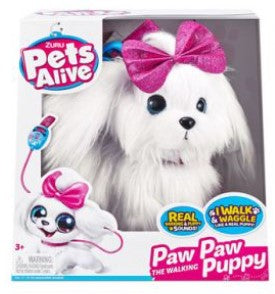 ZURU PETS ALIVE PAW PAW WALKING PUPPY