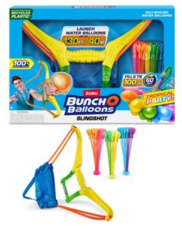 ZURU TROPICAL PARTY SLINGSHOT W/100 BALLOONS