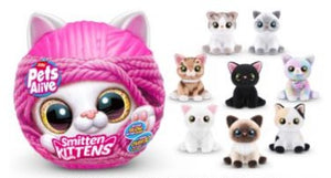 ZURU PETS ALIVE SMITTEN KITTEN'S INTERACTIVE PLUSH ASS