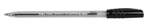 PEN STAT 1.0MM BALLPOINT MEDIUM BLACK