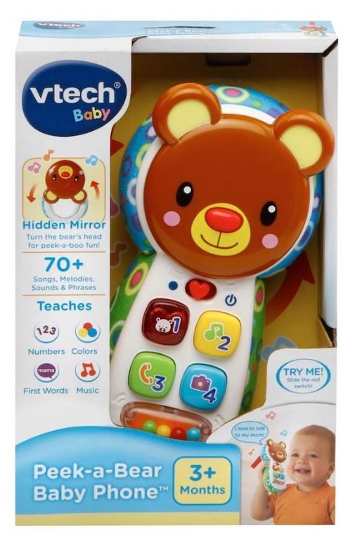 VTECH PEEK AND PLAY PHONE