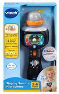 VTECH SINGING SOUNDS MICROPHONE