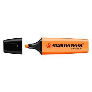 HILITER STABILO BOSS REFILLABLE ORANGE