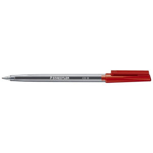 PEN STAEDTLER BP STICK 430 MED RED