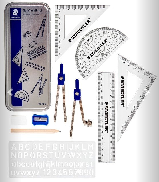 MATHS SET STAED NORIS 10PCE