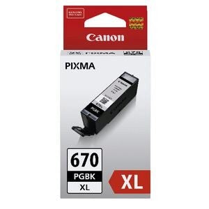 INKJET CART CANON PGI670XLBK BLACK