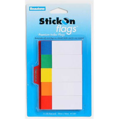 STICK ON NOTES B/TONE INDEX FLAGS