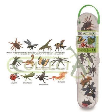 GIFT SET-INSECTS & SPIDERS 12PCE TUBE