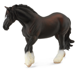 SHIRE HORSE MARE BLACK