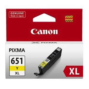 INKJET CARTRIDGE CANON CLI651YXL YELLOW