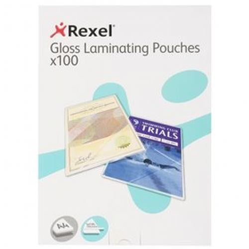 LAMINATING POUCHES A4 CLEAR 2X125 MICRON