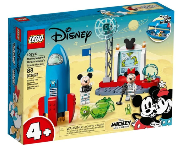 10774 MICKEY MOUSE & MINNIE MOUSE'S SPACE ROCKET