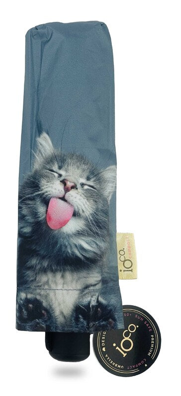 IOCO COMPACT SUNSAFE UMBRELLA - SASSY CAT