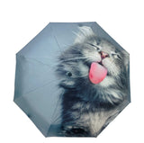 IOCO COMPACT SUNSAFE UMBRELLA - SASSY CAT