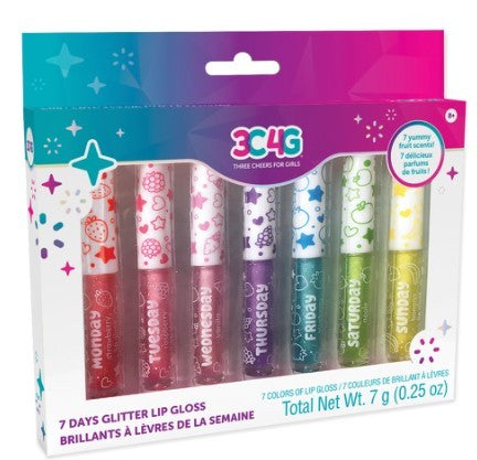 7 DAYS GLITTER LIP GLOSS