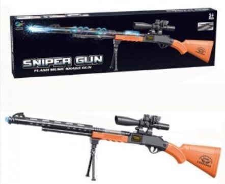 SNIPER GUN W/LIGHTS & SOUNDS 95CM
