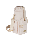 SACHI CROSSBODY INSULATED BOTTLE BAG - ALABASTER