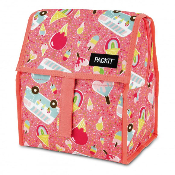 FREEZABLE LUNCH BAG-ICE CREAM SOCIALPACKIT