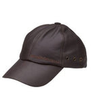 LEATHER CAP BROWN