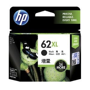 INKJET CART HP C2P05AA 62XL BLACK