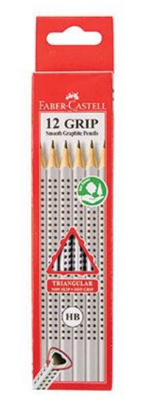 Pack Of PENCIL LEAD FABER 2001 HB TRIANGULAR DOT GRIP