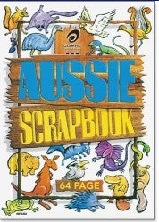 SCRAPBOOK OLYMPIC AUSSIE ANIMALS 60GSM 335X240MM 64PG