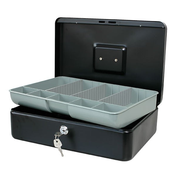 CASH BOX ESSELTE 300X230X90MM CLASSIC NO.12 BLACK