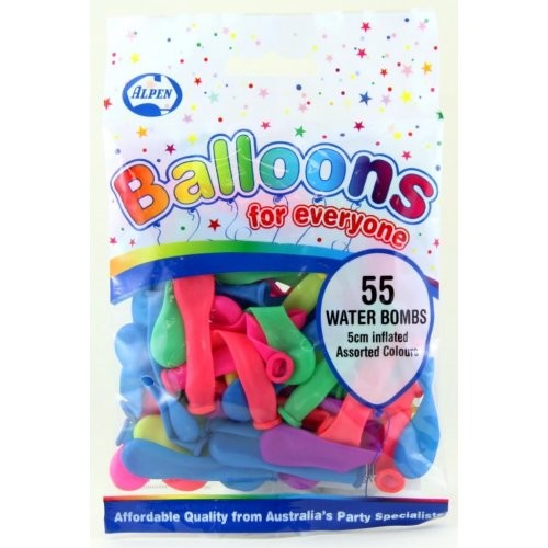 BALLOONS ALPEN WATERBOMB 55'S