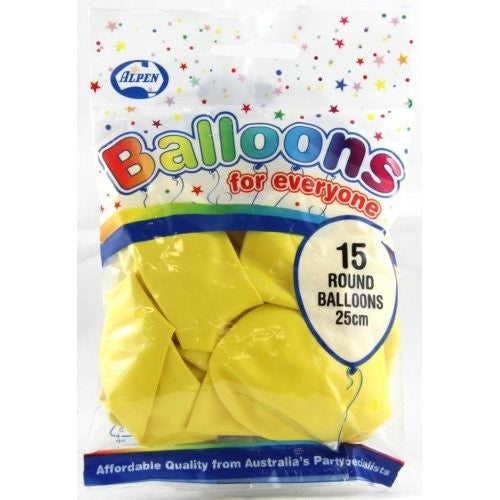 BALLOONS YELLOW