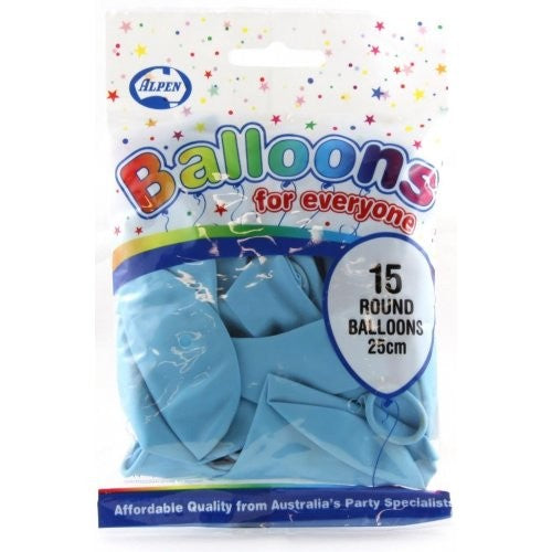 BALLOONS LT BLUE