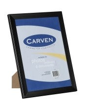 DOCUMENT FRAME CARVEN A4 WIDE PROFILE BLACK