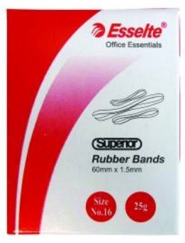 RUBBER BANDS ESSELTE 25GM NO.32 (37820)