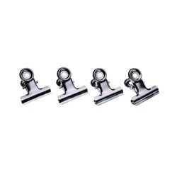 LETTER CLIPS ESSELTE 31MM CHROME BX144