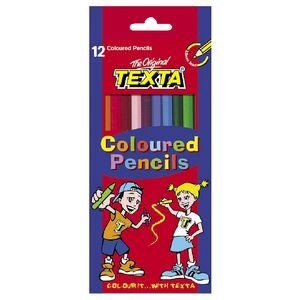 PENCIL COLOURED TEXTA 12 S FULL LENGTH