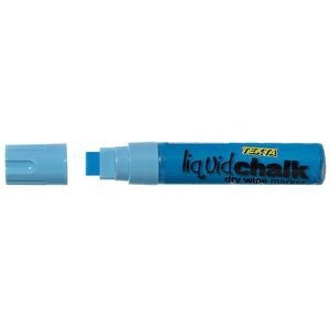 MARKER LIQUID CHALK TEXTA DRY WIPE JUMBO BLUE