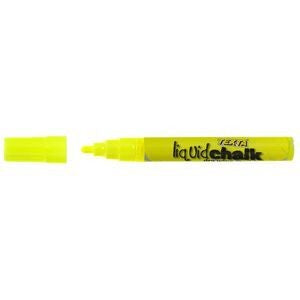 MARKER LIQUID CHALK TEXTA WET WIPE BULLET YELLOW