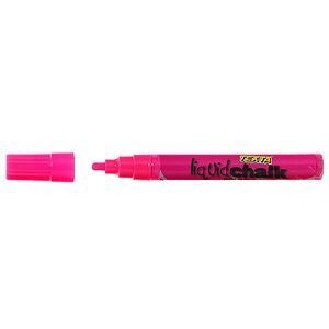 MARKER LIQUID CHALK TEXTA WET WIPE BULLET PINK