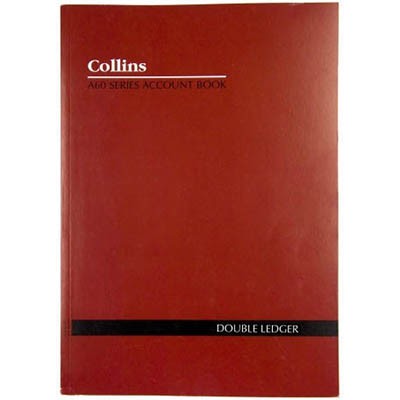 ACCOUNT BOOK COLLINS A60 DBL/ LEDGER