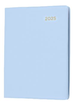 DIARY 2025 COLLINS BELMONT A7 105X74MM 337P.V53 PVC PKT W PENCIL WTV TEAL