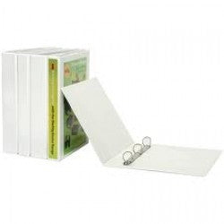 BINDER INSERT MARBIG A4 CLEARVIEW 2 D-RING 25MM WHITE