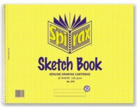 SKETCH BOOK SPIRAX #579