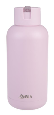 'MODA' CERAMIC LINED S/S TRIPLE WALL INS. DRINK BOTTLE 1.5L - PINK LEMONADE
