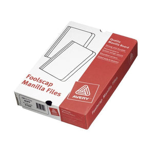 MANILLA FOLDER AVERY F/C BUFF BX 100