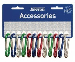 CARABINEER KEVRON SMALL 60MM CARD 12