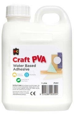 GLUE CRAFT EC PVA WATER BASED 1L